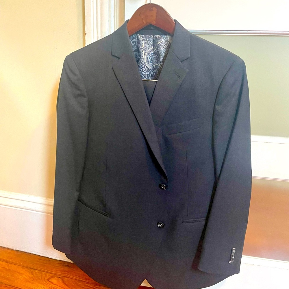 Bespoke Women’s Suit (XL, dark gray, jacket and pants set)